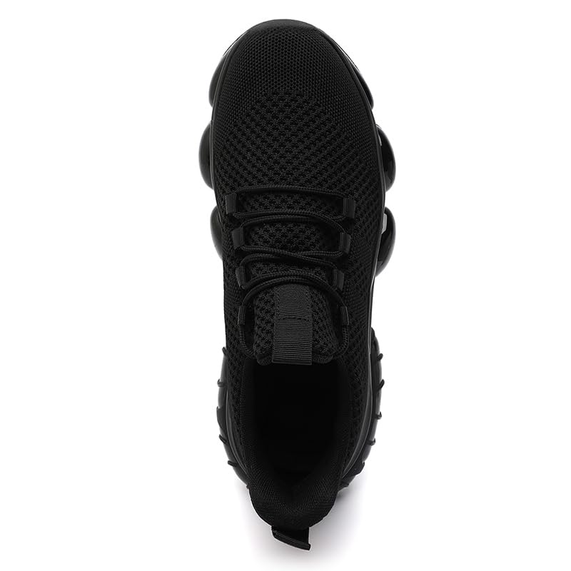 Men's Walking Running Shoes Sneakers Athletic Non Slip On Sports Tennis Fitness Shoes Casual Workout Lightweight Breathable Trainers Gym Fashion Mesh Soft Comfortable Shoe