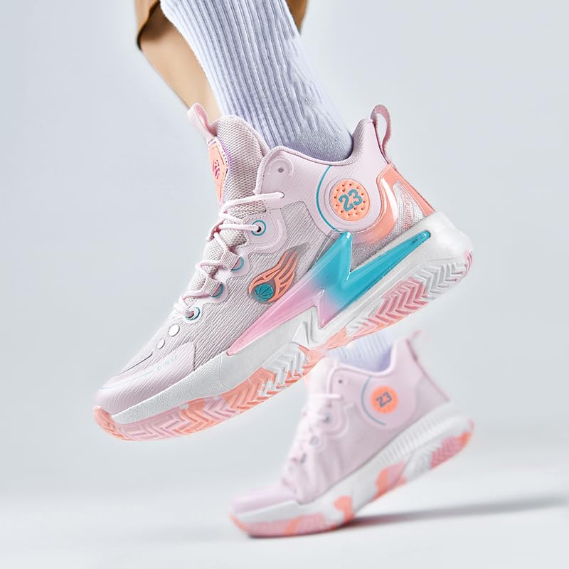 Zapatos de baloncesto para mujer y hombre, transpirables, cómodos, de voleibol, a la moda, antideslizantes, para deportes al aire libre para mujer y hombre