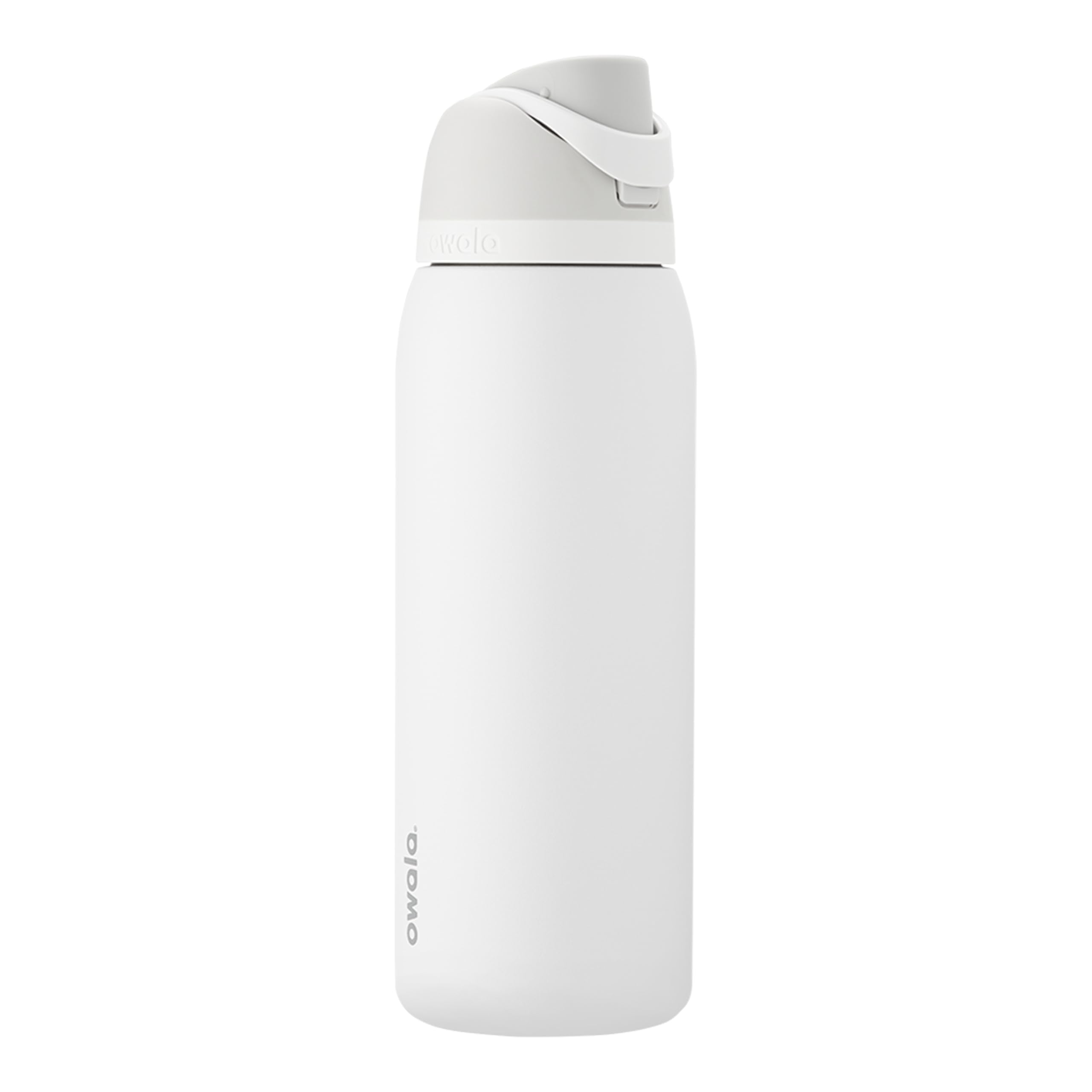Owala FreeSip - Botella de agua aislada de acero inoxidable con popote para deportes, viajes y escuela, botella de agua deportiva sin BPA, 24 onzas, tropical