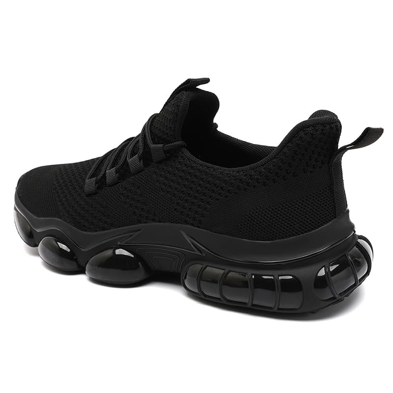 Men's Walking Running Shoes Sneakers Athletic Non Slip On Sports Tennis Fitness Shoes Casual Workout Lightweight Breathable Trainers Gym Fashion Mesh Soft Comfortable Shoe