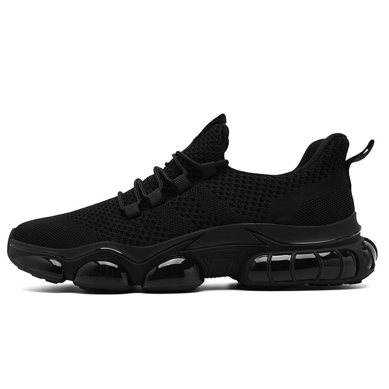 Men's Walking Running Shoes Sneakers Athletic Non Slip On Sports Tennis Fitness Shoes Casual Workout Lightweight Breathable Trainers Gym Fashion Mesh Soft Comfortable Shoe