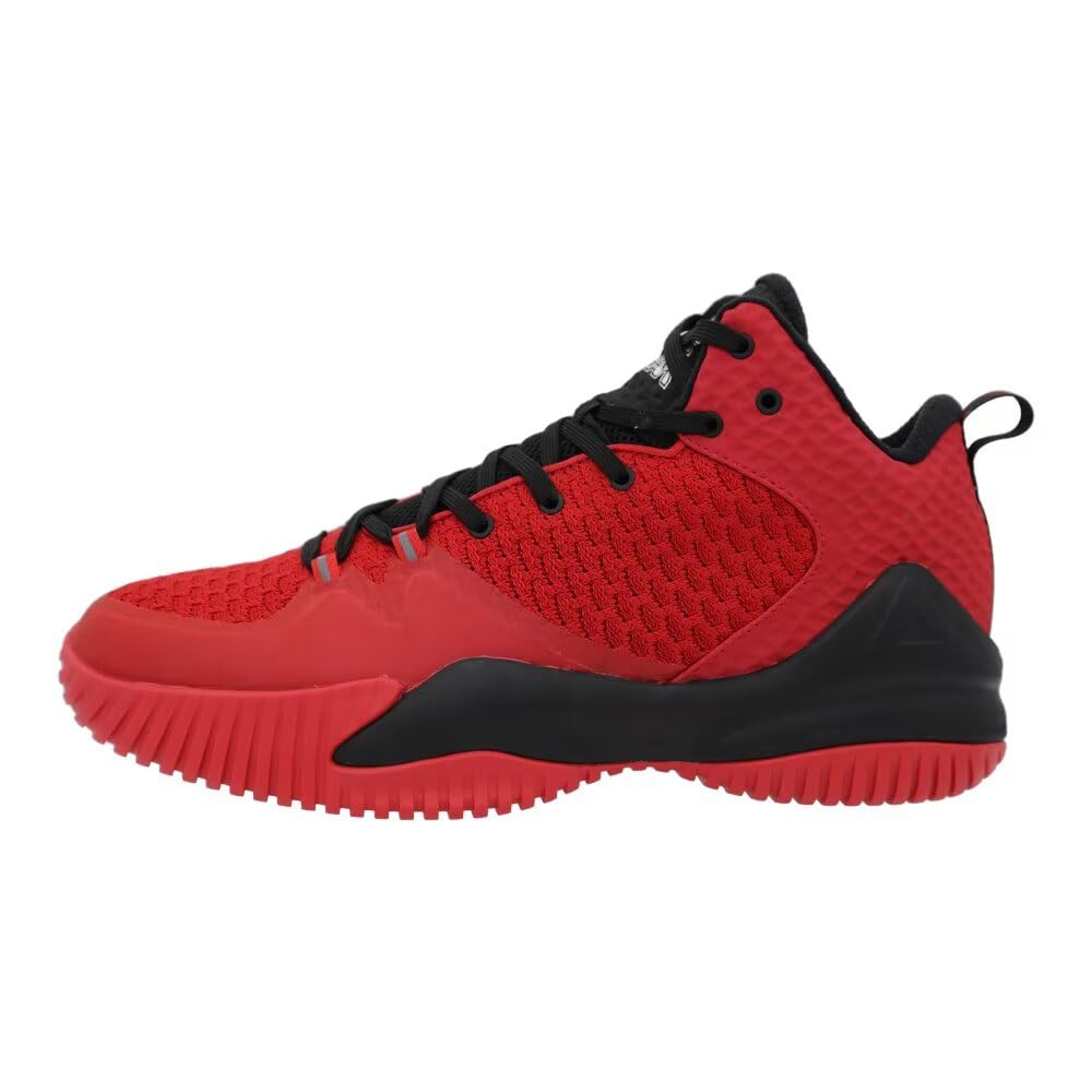 PEAK Zapatillas altas de baloncesto para hombre Lou Williams Streetball Master transpirables para exteriores, con acolchado, zapatillas deportivas para estar en forma