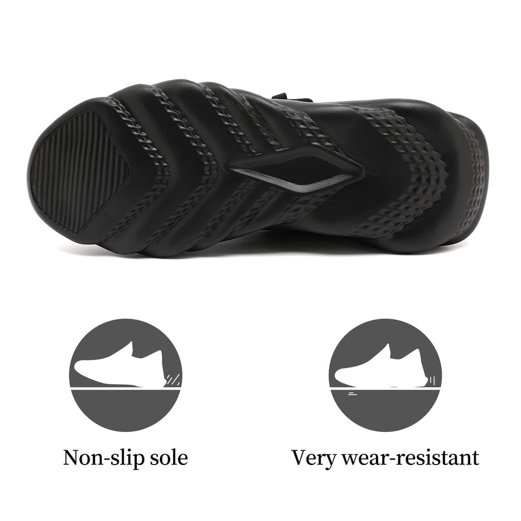 Men's Walking Running Shoes Sneakers Athletic Non Slip On Sports Tennis Fitness Shoes Casual Workout Lightweight Breathable Trainers Gym Fashion Mesh Soft Comfortable Shoe