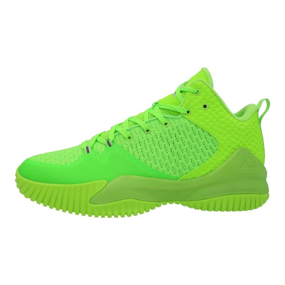 PEAK Zapatillas altas de baloncesto para hombre Lou Williams Streetball Master transpirables para exteriores, con acolchado, zapatillas deportivas para estar en forma