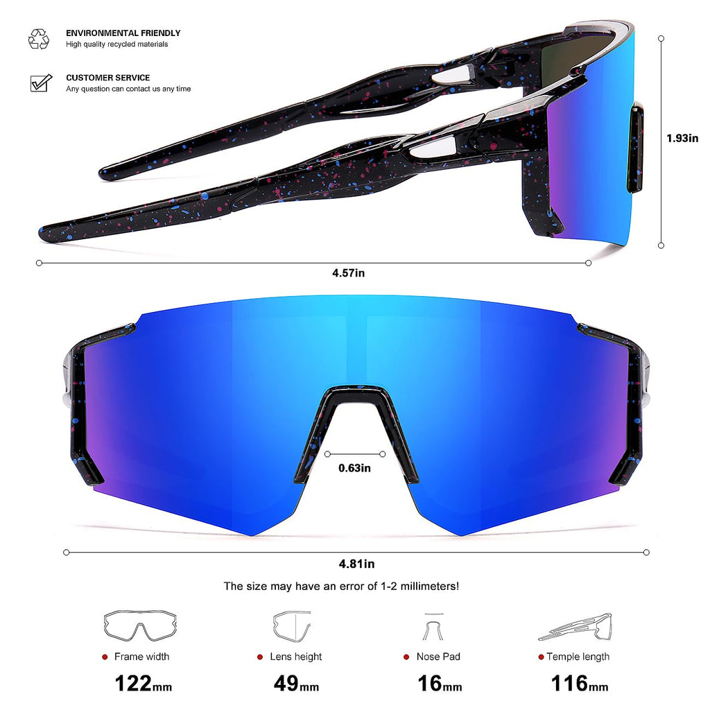 Kids Sunglasses Youth Baseball Sunglasses for Boys Girls Softball Sports Sun Glasses UV Protection