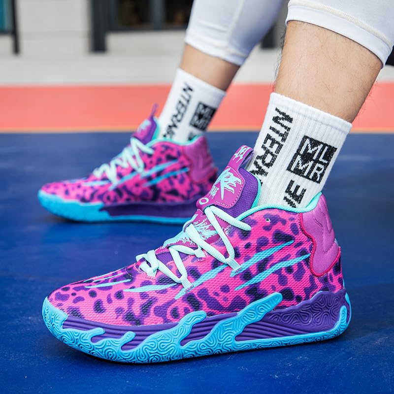Zapatos de baloncesto para mujer y hombre, transpirables, de moda, coloridos, de alta calidad, antideslizantes, para exteriores, tenis deportivos para mujer y hombre, entrenamiento atlético