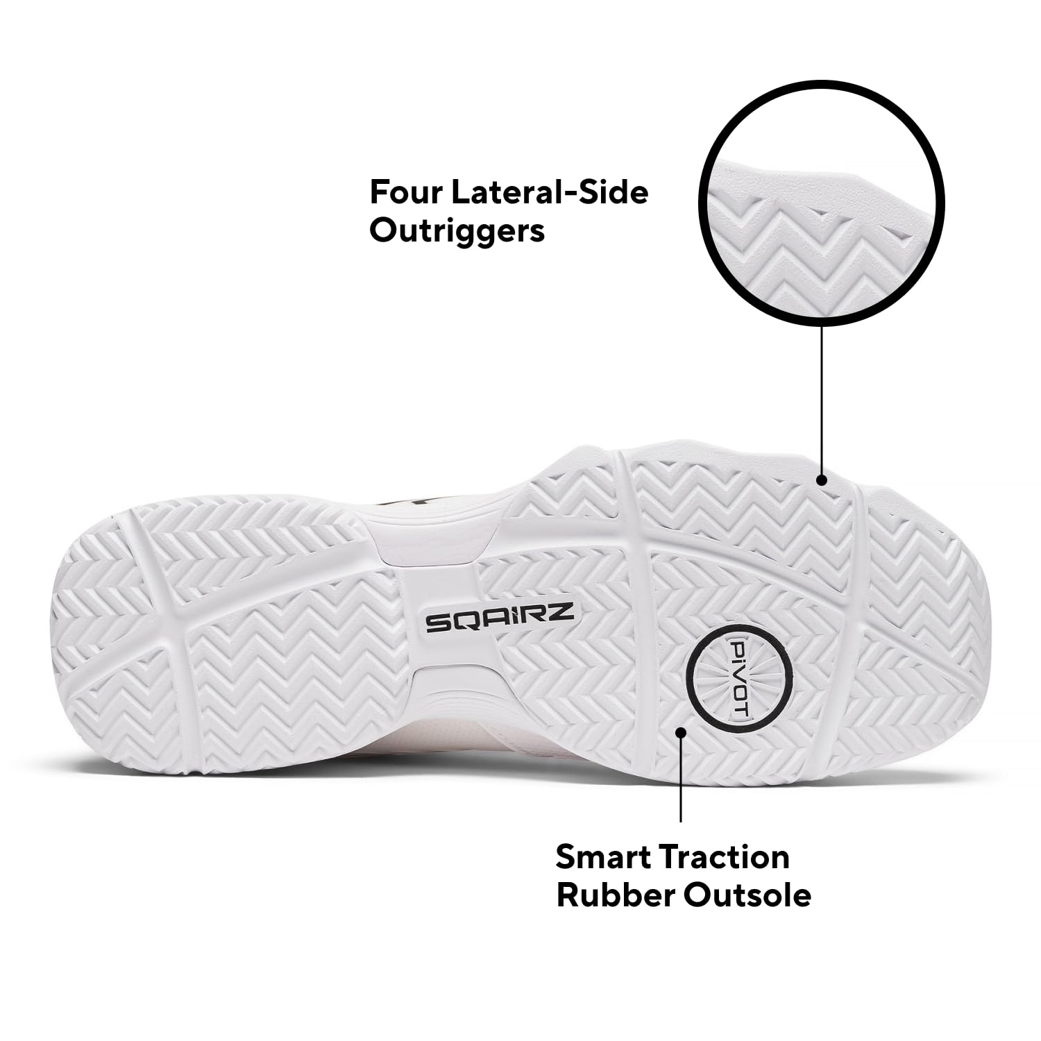 SQAIRZ XRZ - Zapatos de pickleball para hombre, zapatos de pickleball para hombre, zapatos de tenis para hombre