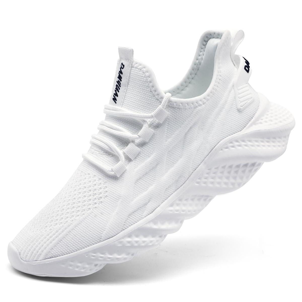 Men's Walking Running Shoes Sneakers Athletic Non Slip On Sports Tennis Fitness Shoes Casual Workout Lightweight Breathable Trainers Gym Fashion Mesh Soft Comfortable Shoe