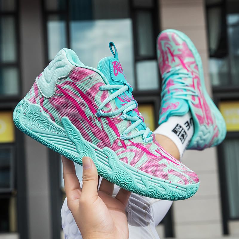 Zapatos de baloncesto para mujer y hombre, transpirables, de moda, coloridos, de alta calidad, antideslizantes, para exteriores, tenis deportivos para mujer y hombre, entrenamiento atlético