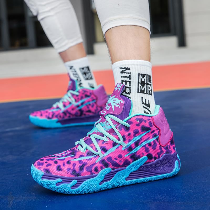 Zapatos de baloncesto para mujer y hombre, transpirables, de moda, coloridos, de alta calidad, antideslizantes, para exteriores, tenis deportivos para mujer y hombre, entrenamiento atlético