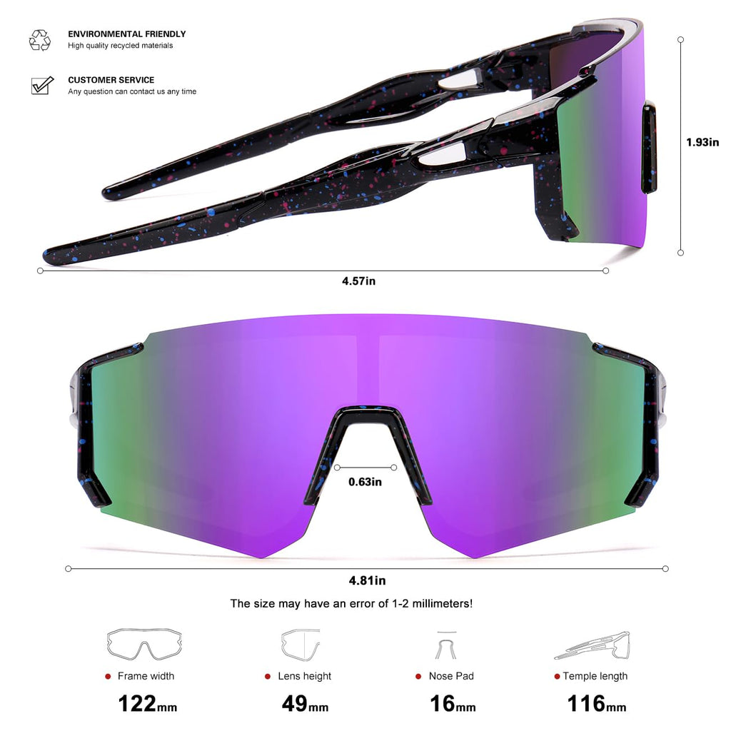 Kids Sunglasses Youth Baseball Sunglasses for Boys Girls Softball Sports Sun Glasses UV Protection