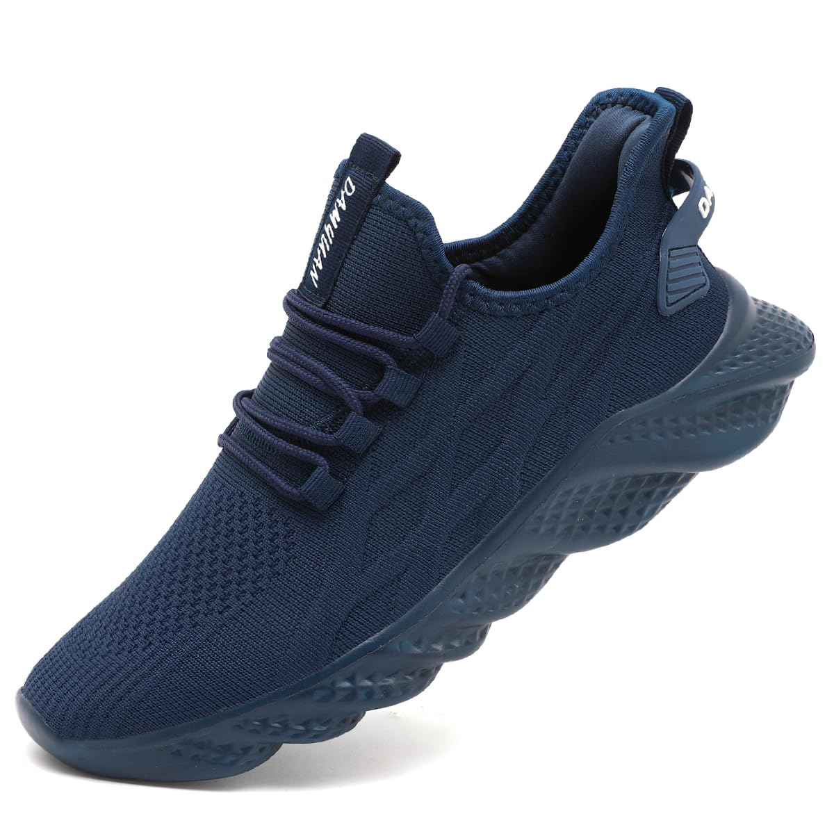 Men's Walking Running Shoes Sneakers Athletic Non Slip On Sports Tennis Fitness Shoes Casual Workout Lightweight Breathable Trainers Gym Fashion Mesh Soft Comfortable Shoe