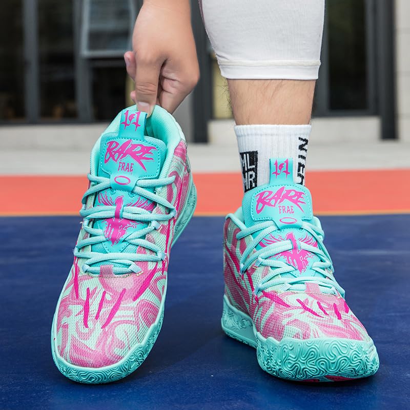 Zapatos de baloncesto para mujer y hombre, transpirables, de moda, coloridos, de alta calidad, antideslizantes, para exteriores, tenis deportivos para mujer y hombre, entrenamiento atlético