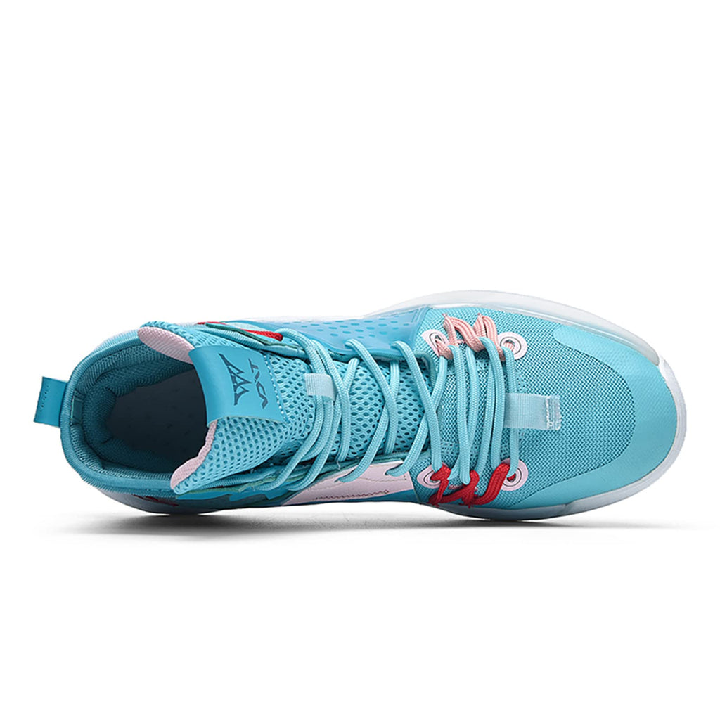 Zapatillas de baloncesto de caña alta para hombre, deportivas, de moda, antideslizantes, para correr y entrenamiento