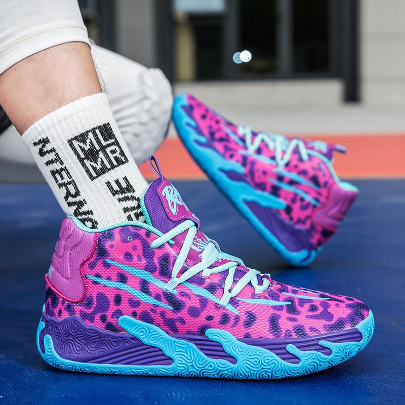Zapatos de baloncesto para mujer y hombre, transpirables, de moda, coloridos, de alta calidad, antideslizantes, para exteriores, tenis deportivos para mujer y hombre, entrenamiento atlético
