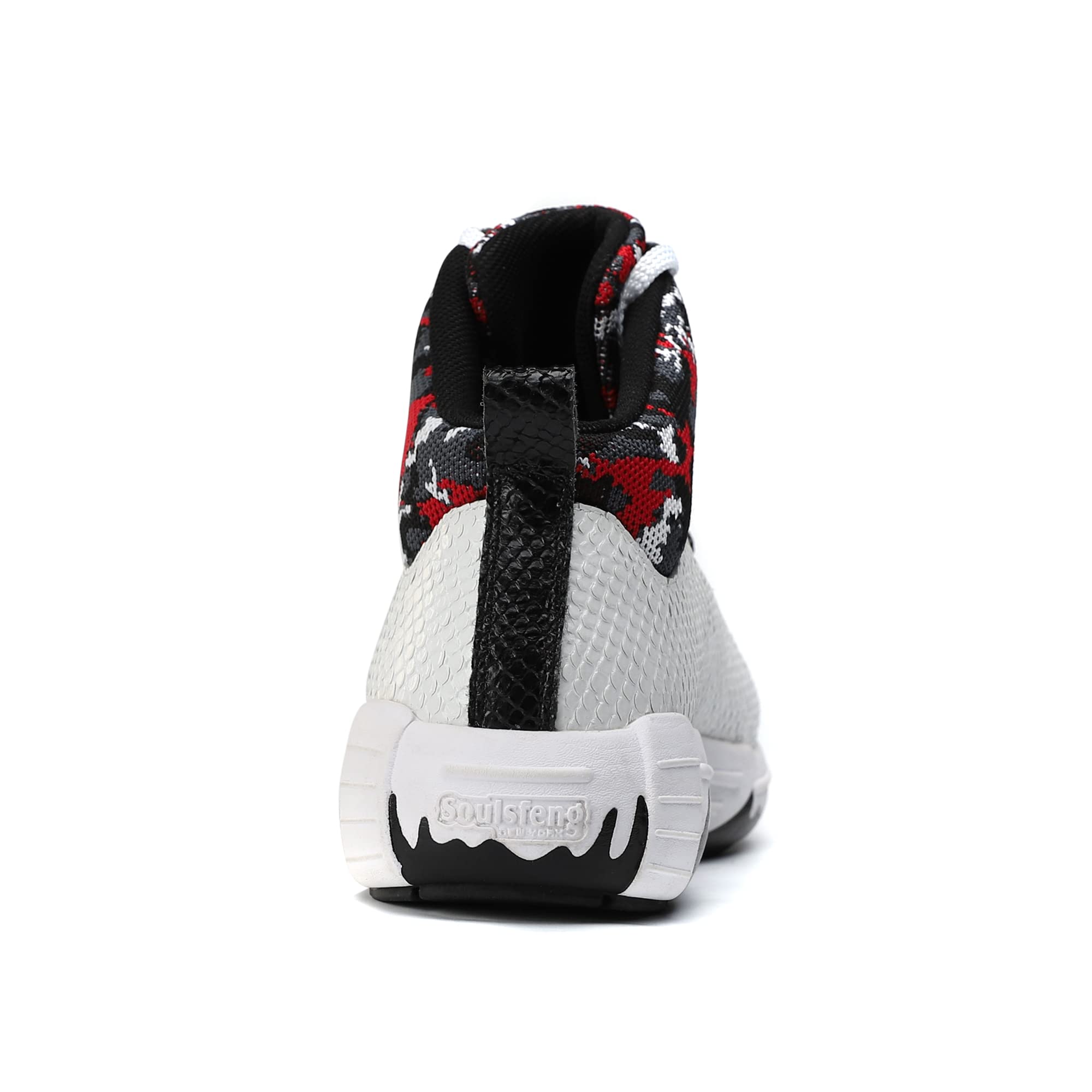 Zapatillas altas de baloncesto para hombre y mujer, con cordones únicos, ligeras, antideslizantes, para exteriores