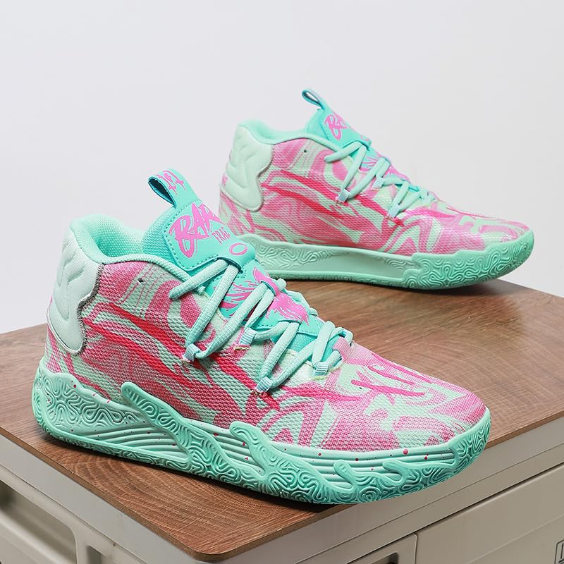 Zapatos de baloncesto para mujer y hombre, transpirables, de moda, coloridos, de alta calidad, antideslizantes, para exteriores, tenis deportivos para mujer y hombre, entrenamiento atlético