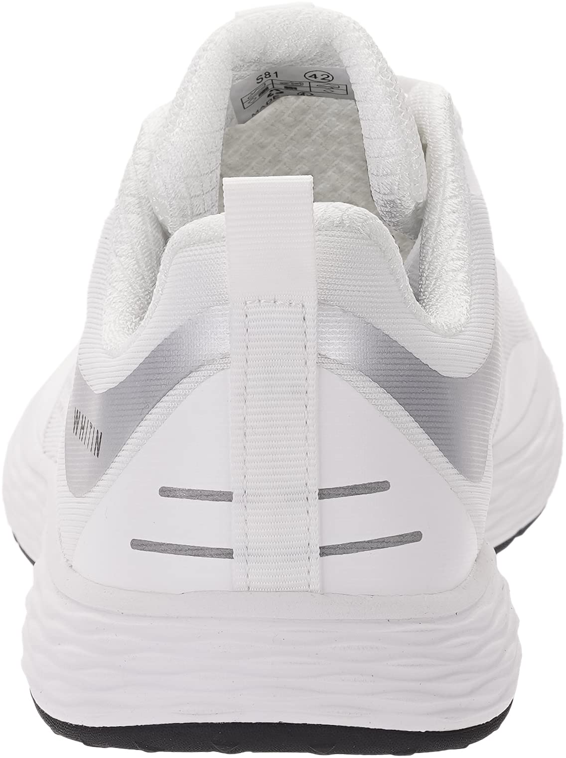 WHITIN: Zapatillas para correr Zero Drop para hombre + Caja de puntera ancha