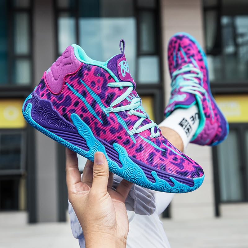 Zapatos de baloncesto para mujer y hombre, transpirables, de moda, coloridos, de alta calidad, antideslizantes, para exteriores, tenis deportivos para mujer y hombre, entrenamiento atlético
