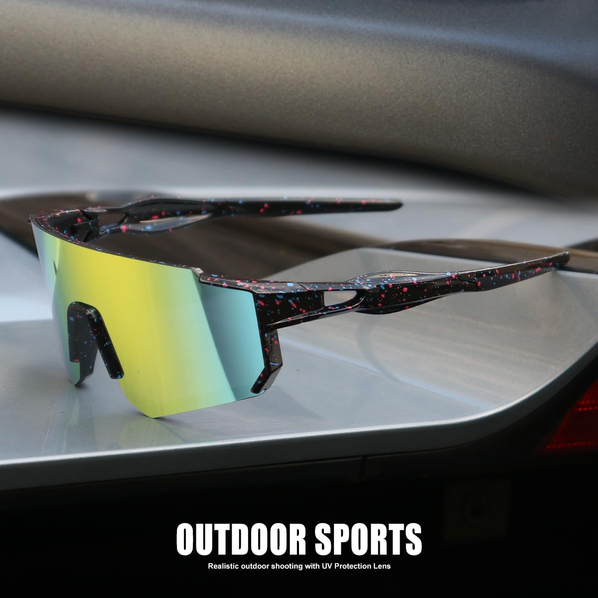 Kids Sunglasses Youth Baseball Sunglasses for Boys Girls Softball Sports Sun Glasses UV Protection