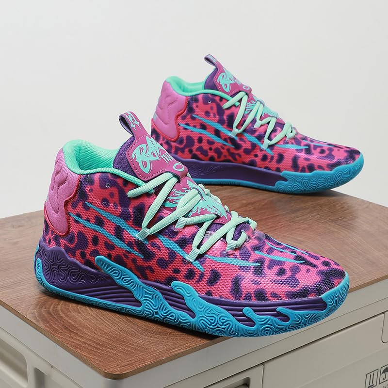 Zapatos de baloncesto para mujer y hombre, transpirables, de moda, coloridos, de alta calidad, antideslizantes, para exteriores, tenis deportivos para mujer y hombre, entrenamiento atlético