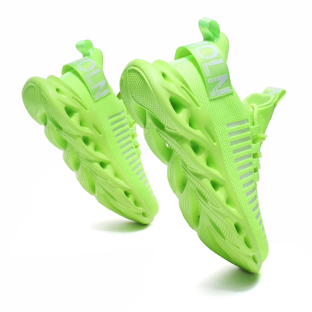 GSLMOLN - Zapatos de deporte para hombre, transpirables, ultra ligeros, casuales, deportivos, de moda, para gimnasio, sin cordones