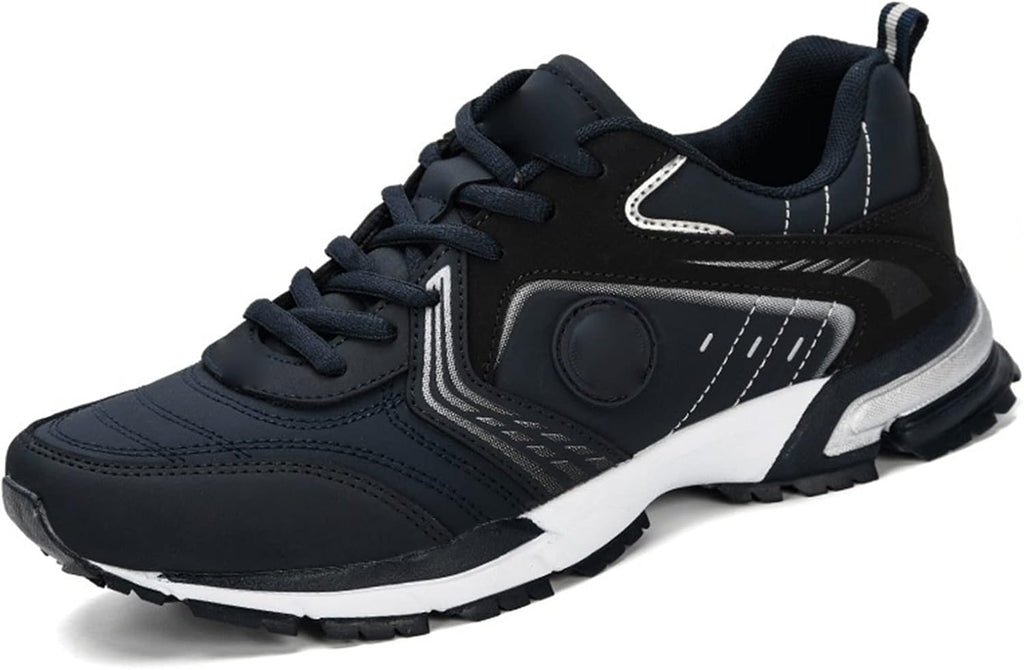Zapatos de entrenamiento para hombre, zapatos deportivos ligeros y transpirables para hombre, zapatos deportivos con cordones para correr, cómodos para hombre.