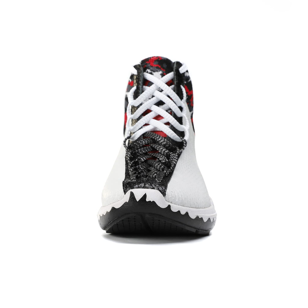 Zapatillas altas de baloncesto para hombre y mujer, con cordones únicos, ligeras, antideslizantes, para exteriores