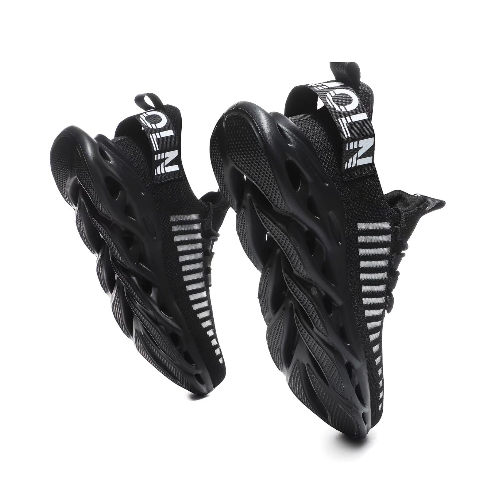 GSLMOLN - Zapatos de deporte para hombre, transpirables, ultra ligeros, casuales, deportivos, de moda, para gimnasio, sin cordones