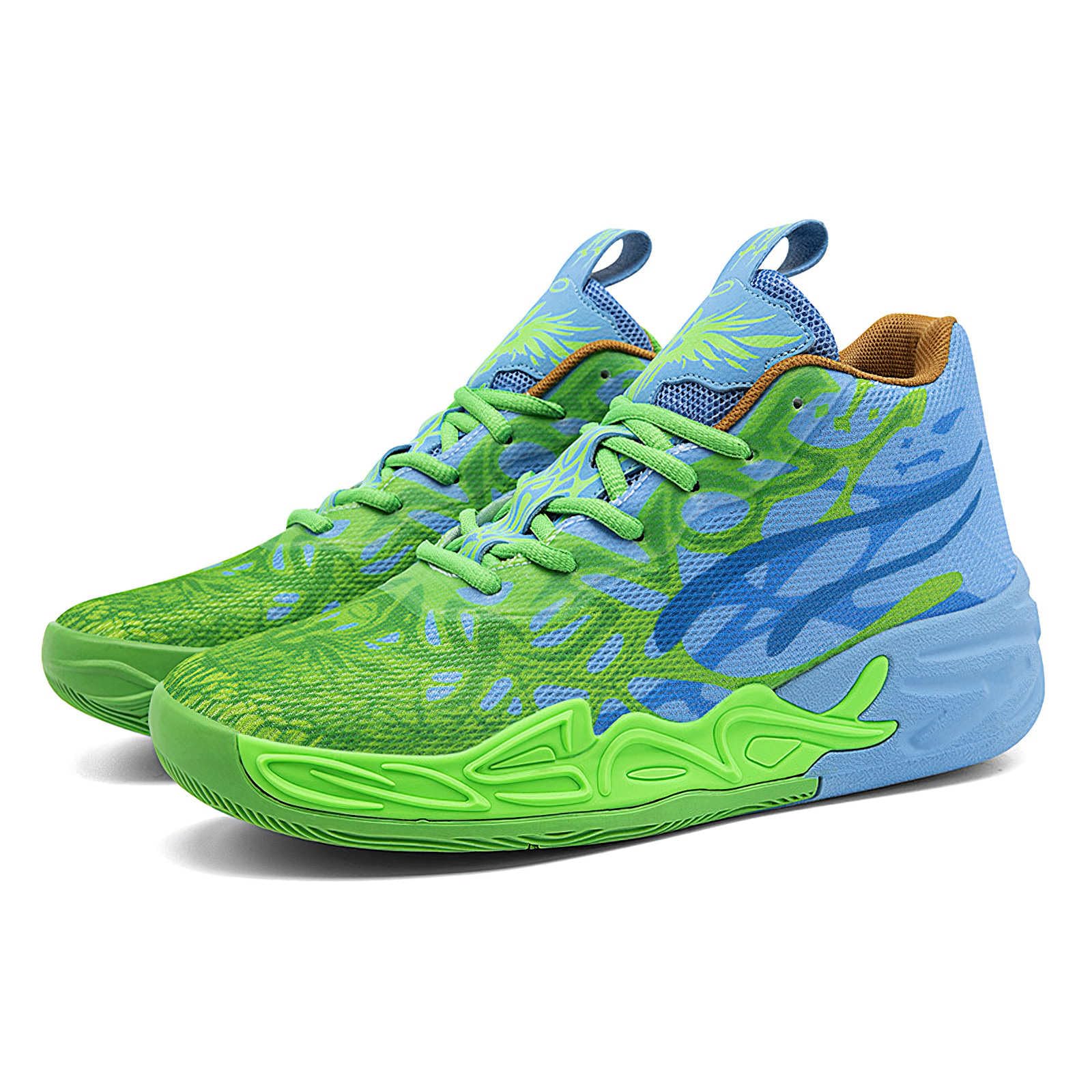 Exusiai Tenis de baloncesto para hombre, transpirables, antideslizantes, cómodos, acolchados, atléticos