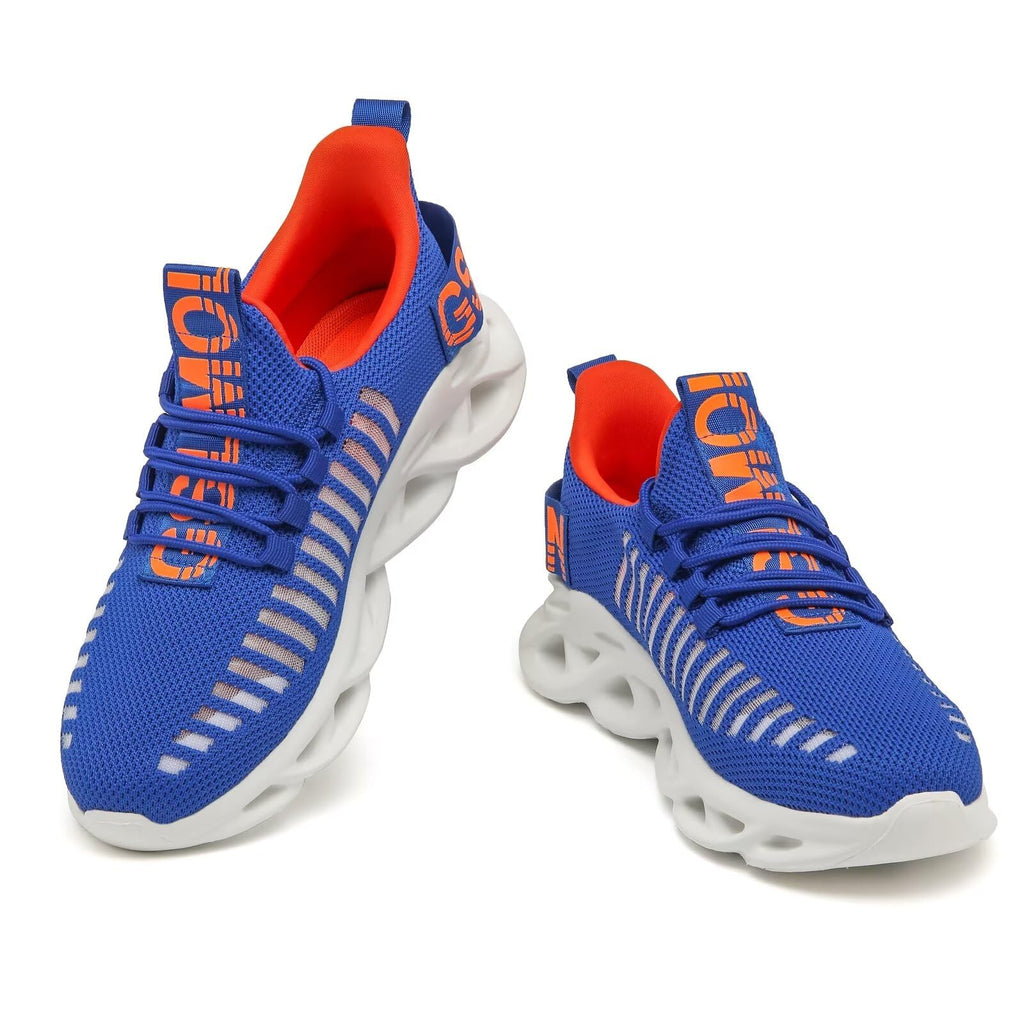 GSLMOLN Zapatos casuales para caminar para hombre, antideslizantes, transpirables, cómodos, para trabajo, gimnasio, correr, tenis, entrenamiento cruzado