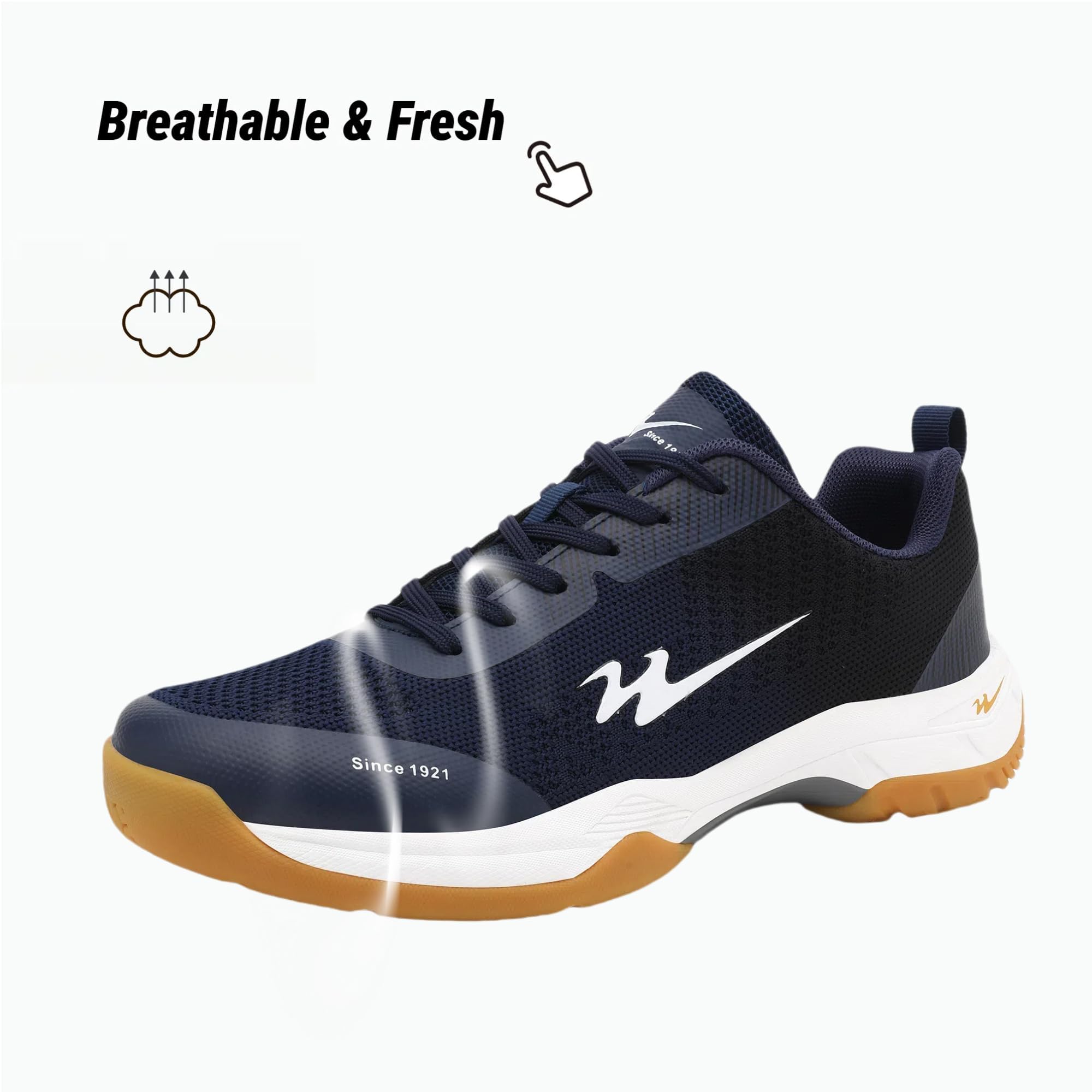 Tenis - Bádminton - Pickleball - Zapatos Unisex Antideslizantes de Pickleball y Tenis | Zapatos de Pista Ligeros y Transpirables para Hombres y Mujeres