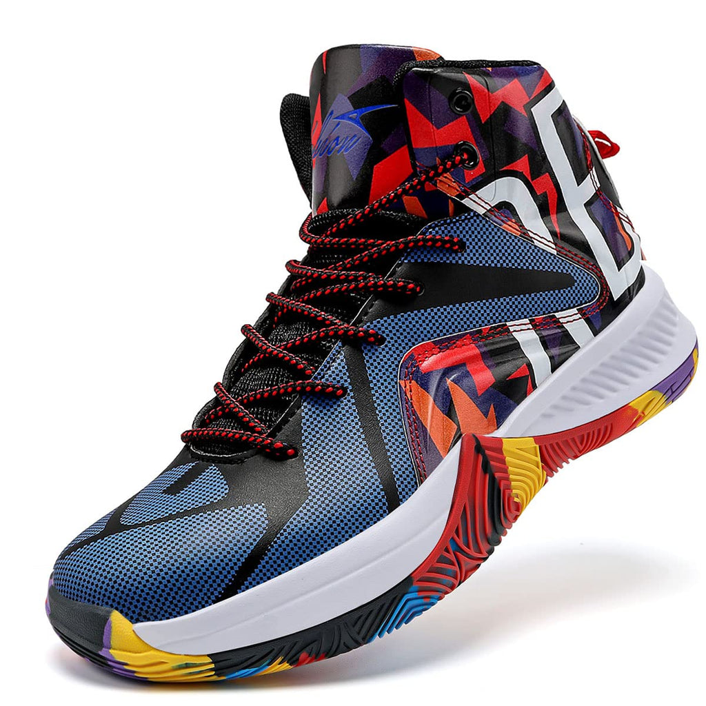 ASHION Zapatos de baloncesto ligeros para hombre