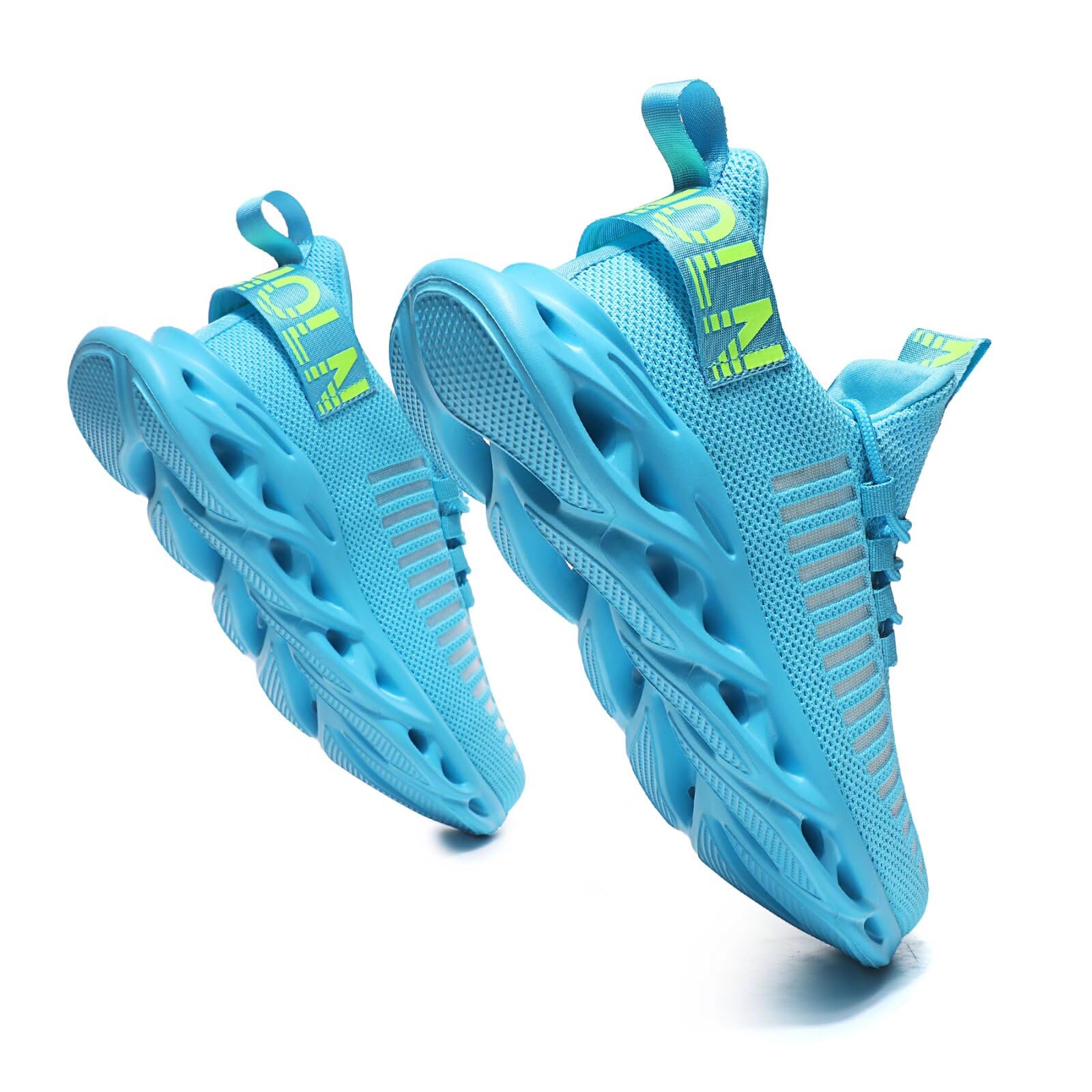 GSLMOLN - Zapatos de deporte para hombre, transpirables, ultra ligeros, casuales, deportivos, de moda, para gimnasio, sin cordones