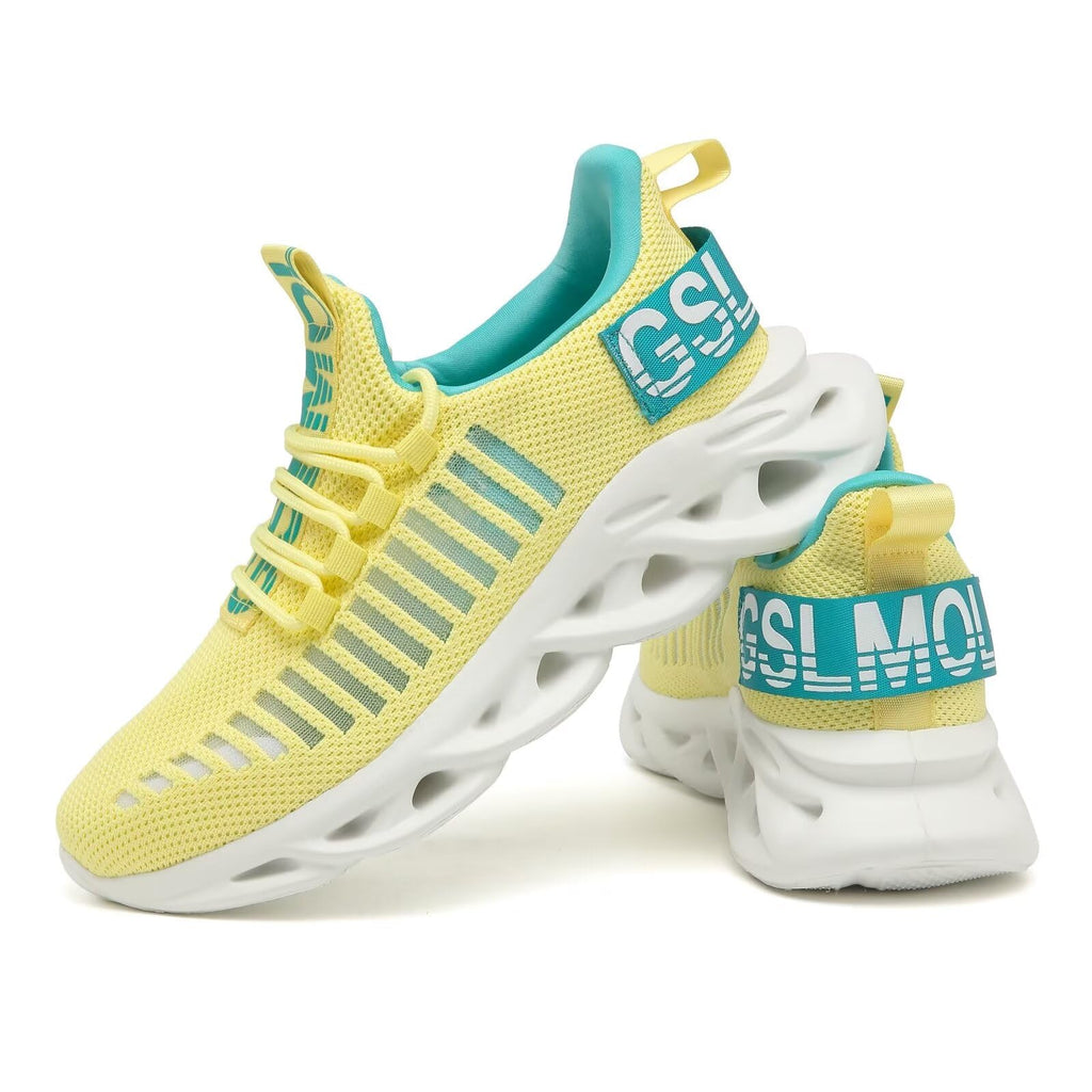 GSLMOLN Zapatos casuales para caminar para hombre, antideslizantes, transpirables, cómodos, para trabajo, gimnasio, correr, tenis, entrenamiento cruzado