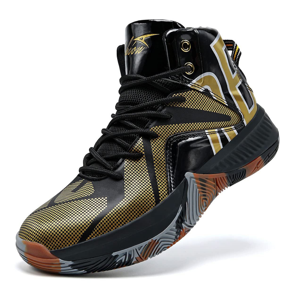 ASHION Zapatos de baloncesto ligeros para hombre