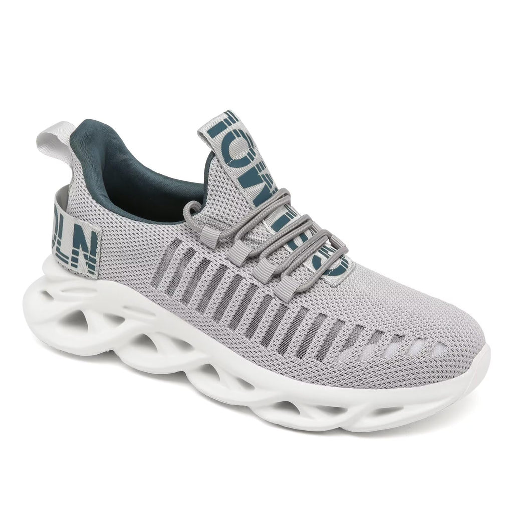 GSLMOLN Zapatos casuales para caminar para hombre, antideslizantes, transpirables, cómodos, para trabajo, gimnasio, correr, tenis, entrenamiento cruzado