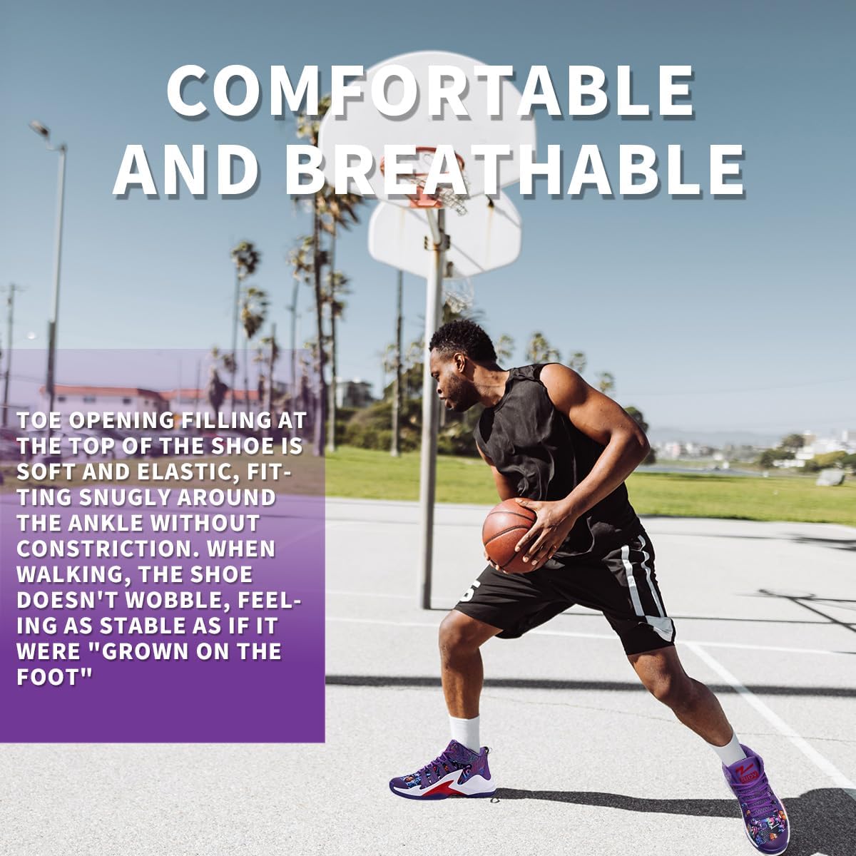 Zapatos de baloncesto para hombre y mujer, ultra ligeros, a la moda, antideslizantes, para Streetball Master, transpirables, para exteriores, zapatos acolchados para fitness