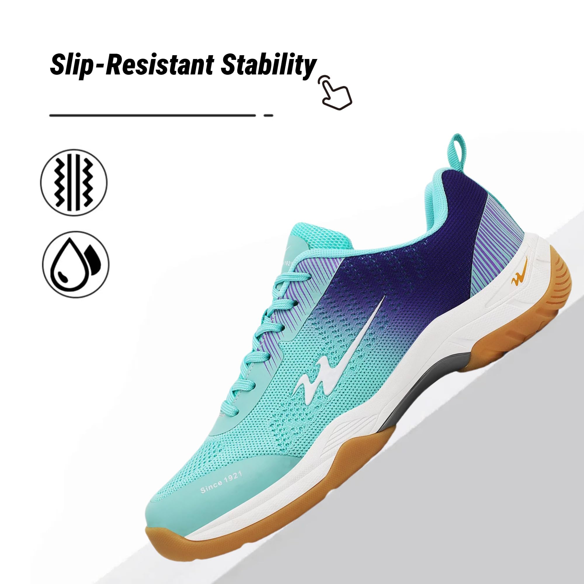 Tenis - Bádminton - Pickleball - Zapatos Unisex Antideslizantes de Pickleball y Tenis | Zapatos de Pista Ligeros y Transpirables para Hombres y Mujeres