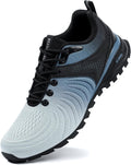 Kricely - Zapatos de caminar para hombre, transpirables, ligeros, de moda, antideslizantes, para deporte, gimnasio, trote y senderismo