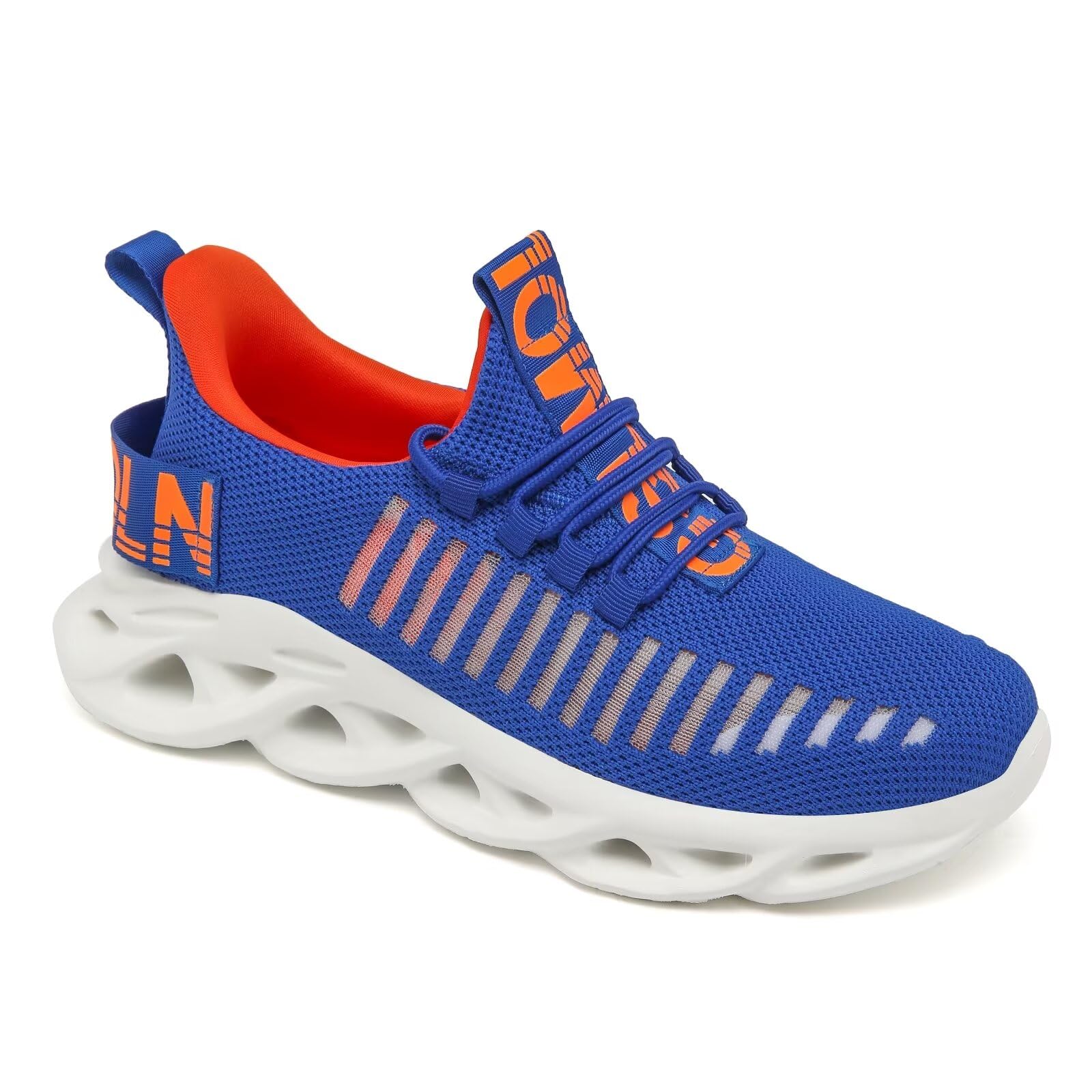 GSLMOLN Zapatos casuales para caminar para hombre, antideslizantes, transpirables, cómodos, para trabajo, gimnasio, correr, tenis, entrenamiento cruzado