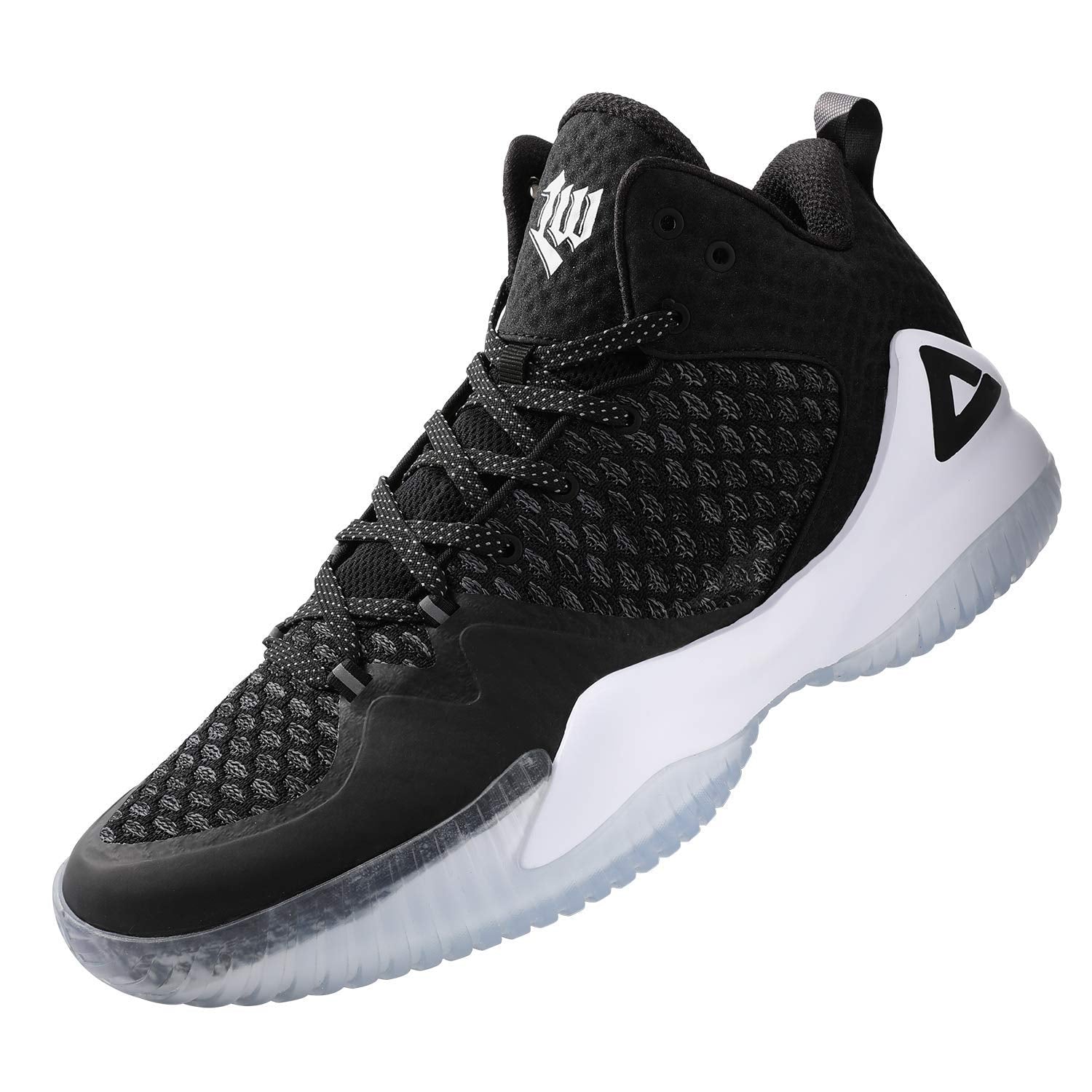 PEAK Zapatillas altas de baloncesto para hombre Lou Williams Streetball Master transpirables para exteriores, con acolchado, zapatillas deportivas para estar en forma