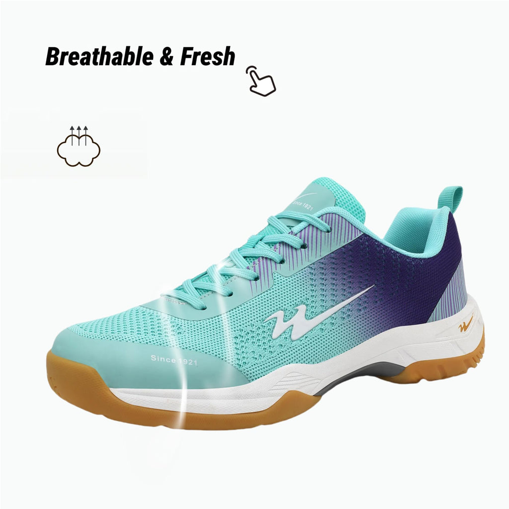 Tenis - Bádminton - Pickleball - Zapatos Unisex Antideslizantes de Pickleball y Tenis | Zapatos de Pista Ligeros y Transpirables para Hombres y Mujeres