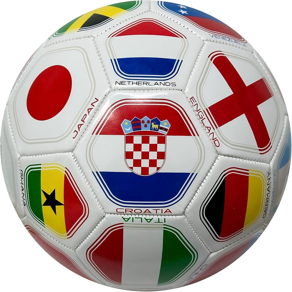Bandera del mundo 2026, bandera del mundo, pelota de fútbol para exteriores, tamaño 5, tamaño 5, talla 5, color blanco