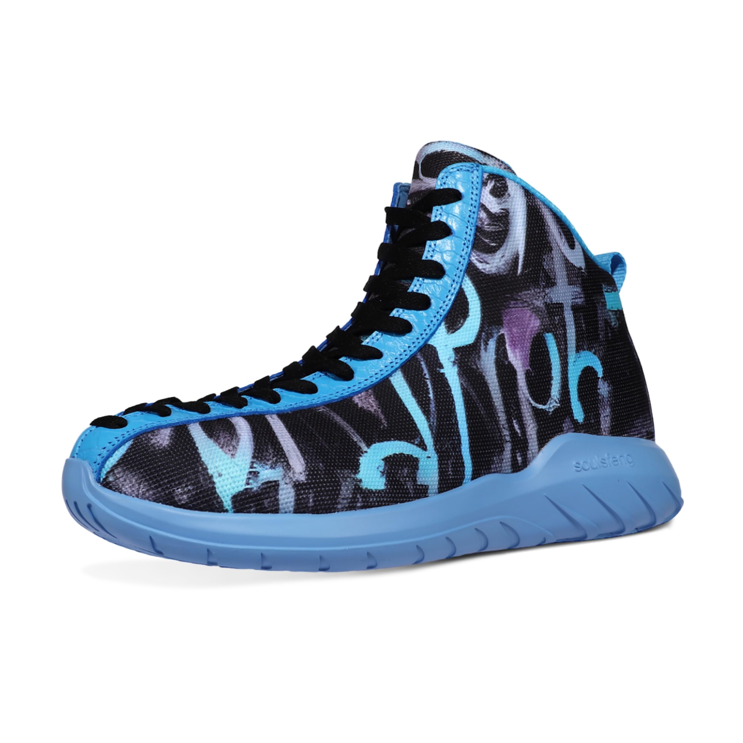 Zapatillas altas de baloncesto para hombre y mujer, con cordones únicos, ligeras, antideslizantes, para exteriores