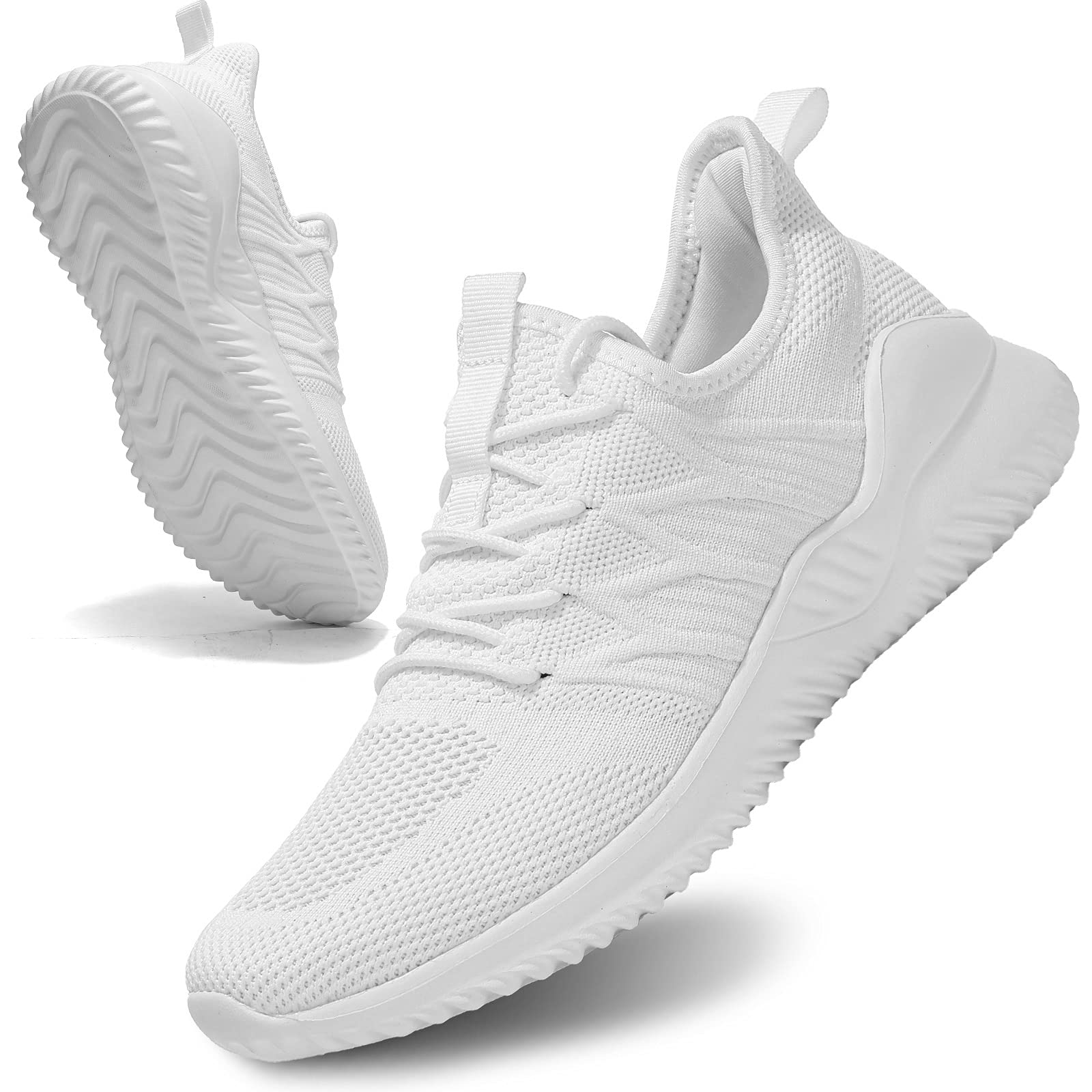 Zapatos deportivos para correr para hombre, ligeros, transpirables, de malla
