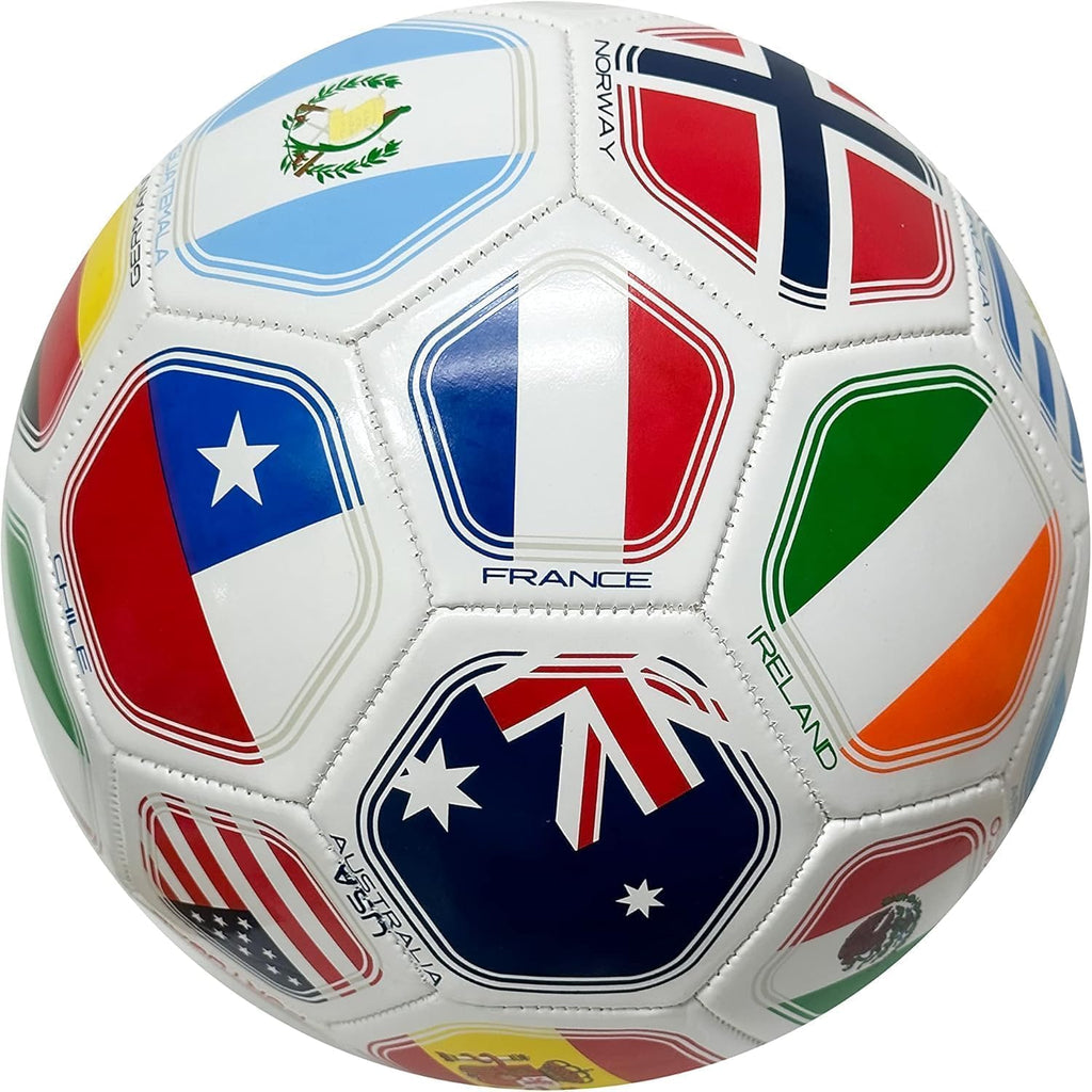 Bandera del mundo 2026, bandera del mundo, pelota de fútbol para exteriores, tamaño 5, tamaño 5, talla 5, color blanco