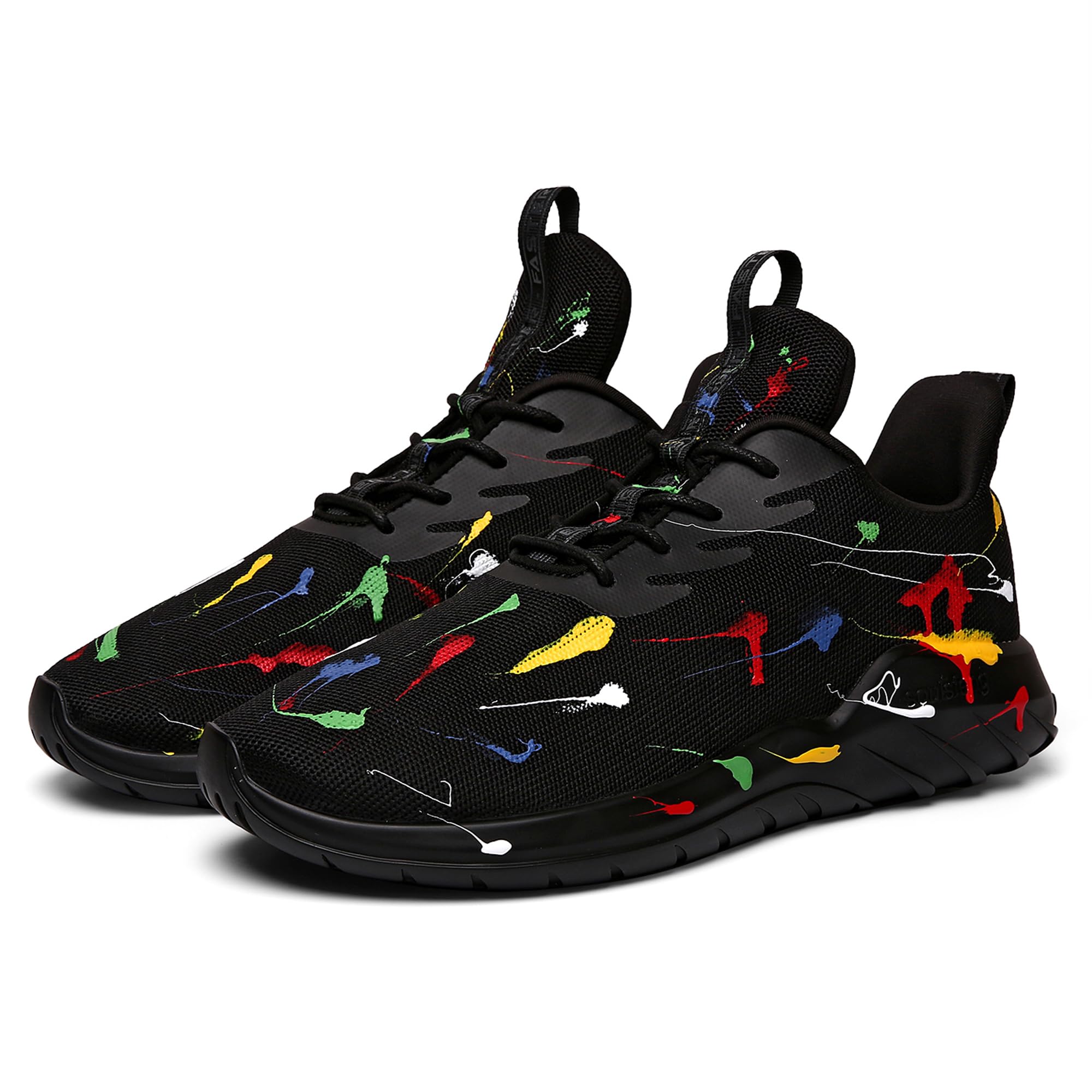 Soulsfeng - Tenis para correr para hombre, ligeros, de moda, elegantes, para deportes, gimnasio, tenis, caminar, tamaños US 5.5-15