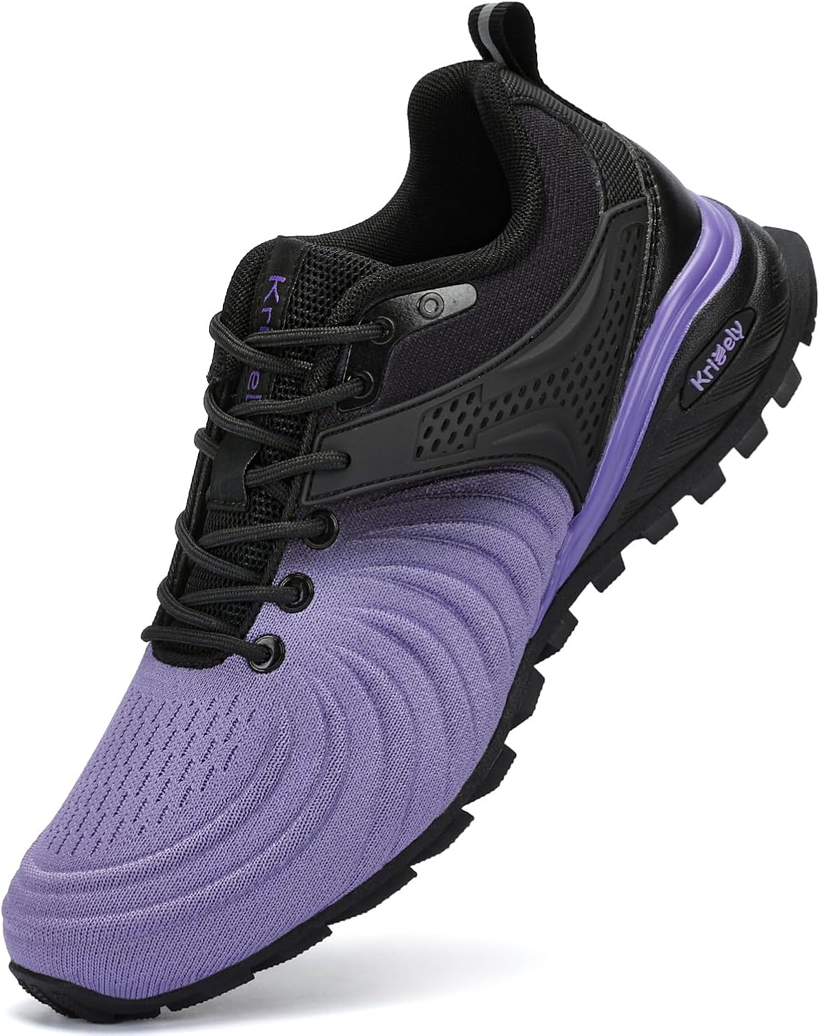 Kricely - Zapatos de caminar para hombre, transpirables, ligeros, de moda, antideslizantes, para deporte, gimnasio, trote y senderismo