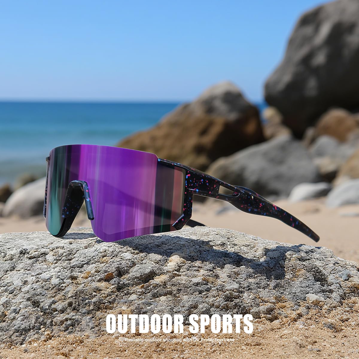 Kids Sunglasses Youth Baseball Sunglasses for Boys Girls Softball Sports Sun Glasses UV Protection